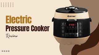 Transform Your Cooking with the Costway Electric Pressure Cooker  Review [upl. by Eetnahs]