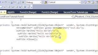 Visual C Tutorial 40 Windows Forms Application Moving files from one directory to another [upl. by Urbanus]