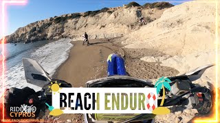 Hard Enduro  At the Beach  Sherco 300 SEF [upl. by Nicolea870]