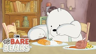 Ice Bear Becomes A Chef  We Bare Bears  Cartoon Network [upl. by Nuahsak648]