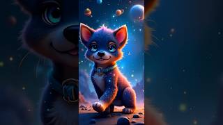 Space puppies are so cute  viral video trending shorts [upl. by Ytissahc]