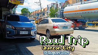 Road Trip to Novaliches  Toyota Vios E  13 August 2024 [upl. by Anaj]