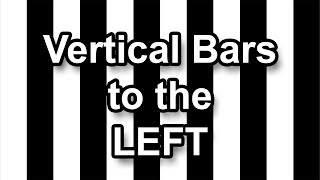 Vertical Bars to the Left [upl. by Annahsit355]