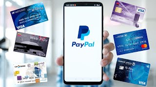 إنشاء حساب باي بال Paypal مفعل بالكامل يقبل سحب و استلام  أحسن بطاقة بنكية Visa للربط معه [upl. by Farlay]