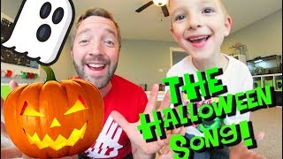 Father amp Son SING THE HALLOWEEN SONG  Creepy Pumpkin [upl. by Marline]