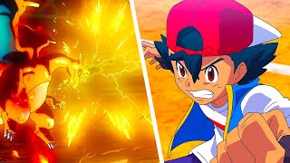 ASH VS LEON  Full Battle  Pokemon AMV [upl. by Handy]