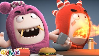 Lunch  Oddbods  Food Adventures  Cartoons for Kids [upl. by Sharai750]