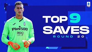 Juan Musso’s incredible double save  Top Saves  Round 20  Serie A 202223 [upl. by Rhody]