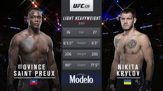 Ovince Saint Preux vs Nikita Krylov [upl. by Lahcym]