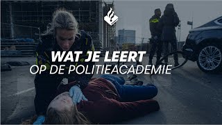 Wat je leert op de politieacademie [upl. by Oicul]