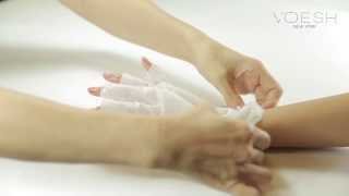 VOESH DRY MANICURE with Collagen Gloves  Full version [upl. by Ellingston]