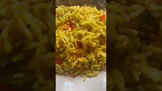 Turmeric rice with slow cooked greens and turkey love [upl. by Nnylatsirk]