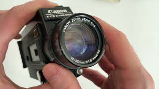 Check Working Auto Zoom Canon 318M Black for Etsy shop [upl. by Mabel]