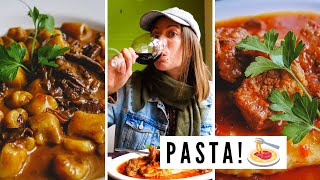 ARTISANAL ARGENTINE PASTA 🍝  Tavern Picada in Trelew Chubut Argentina [upl. by Epifano]