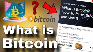 What is Bitcoin How To Mine Buy and Use it Full information [upl. by Junius]