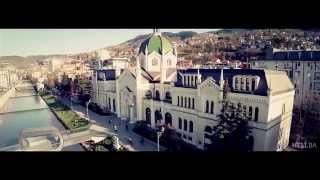 Rutmapba  SARAJEVO FROM THE SKY  Old Town  Center [upl. by Crowley]