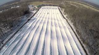 Avalanche Tubing Park  Mad River Mountain [upl. by Llennej]