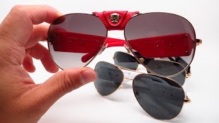 Versace VE 2150Q Mens Sunglasses Review [upl. by Adner955]