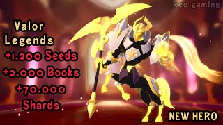 BEST 4  1200 Seeds 2000 Books 70000 Shards Valor Legends ETERNITY [upl. by Shih]