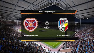 Hearts – Plzen  UEFA Europa League 20242025  EA FC 24 [upl. by Leticia55]