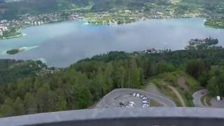 Aussichtsturm Pyramidenkogel 360°Rundblick [upl. by Ahsitruc]