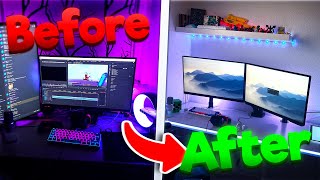 I Transformed my Setup into my DREAM Gaming Room [upl. by Hampton]