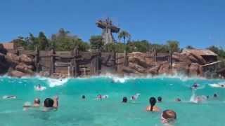 Disney World Typhoon Lagoon Wave Pool Wash Out [upl. by Picker488]