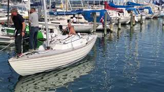 Nordic Folkboat in Denemarken [upl. by Ahscrop]