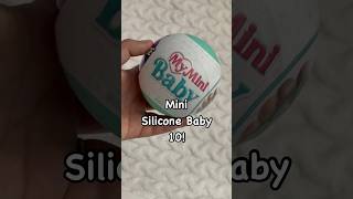 Opening mini silicone baby 10 miniverse siliconebaby reborns dolls babydoll miniatures [upl. by Uv535]