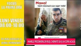 MAMELE PRIZONIERILOR RUȘI CHEMATE ÎN UCRAINA SĂȘI IA COPIII ACASĂ [upl. by Latimore863]