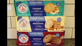 Voortman Bakery Sugar Free Coconut Almonette amp Oatmeal Review [upl. by Poliard]