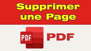 PDF comment supprimer une page dans un PDF [upl. by Ambert443]