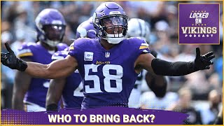 Which Pending Minnesota Vikings Free Agents Should ReSign [upl. by Adyht]