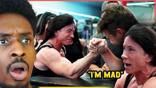 Steroid Woman is Furious she got beat by Average Man [upl. by Amej]