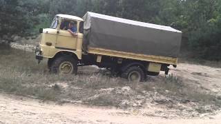 IFA W50 LAA in den Panzerbergen bei Eberswalde [upl. by Suiramad997]