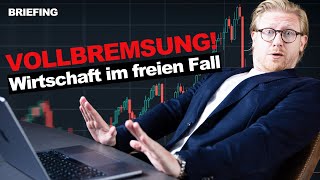 Wirtschaft kühlt sich ab Zinssenkungen rücken in Fokus  BRIEFING [upl. by Asiul860]