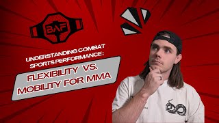 Flexibility VS Mobility For MMA [upl. by Ahtoelc140]