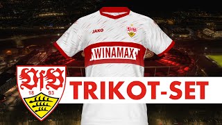 Ich habe NEUE TRIKOTS für den VFB STUTTGART DESIGNT 202324 [upl. by Clyte560]