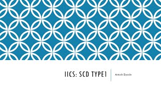 SCD Type1 Implementation in IICS using MD5 checksum [upl. by Krissie309]