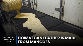 How Vegan Leather Is Made From Mangoes  World Wide Waste [upl. by Parsons]