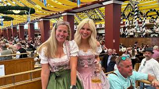 Oktoberfest Munich 2023 Lowenbrau Beer Tent [upl. by Haliak5]