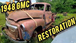 Restoration of a Rusty 1948 GMC Full Rebuild From Start to Finish [upl. by Camilo]