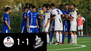 Sporting Fiorenzuola 11 Fidenza  A Ziveri risponde Signaroldi  Highlights [upl. by Akiria]