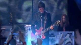 Oasis  Dont Look Back In Anger Live At Brit Awards 2007 High Quality video HQ [upl. by Irelav]