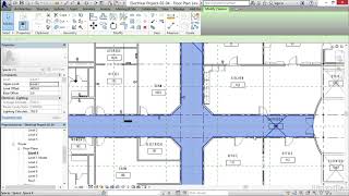 Revit tutorials Electrical  03 04 Creating a circuit [upl. by Bax548]