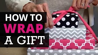 How to Wrap a Gift  Nashville Wraps [upl. by Nosnah]