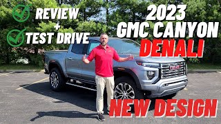 2023 GMC Canyon Denali  Full Review amp On the Road [upl. by Nosyrb]