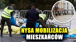 Powódź w Nysie Niezwykła mobilizacja mieszkańców [upl. by Nalad]