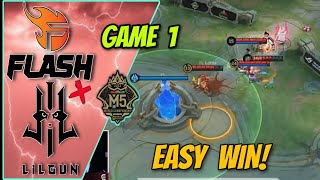 ENG M5 TEAM FLASH VS TEAM LILGUN GAME 1 [upl. by Royce663]