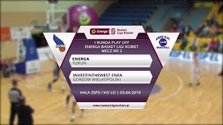 Energa Toruń  InvestInTheWest Enea Gorzów Wielkopolski [upl. by Rebmyk]